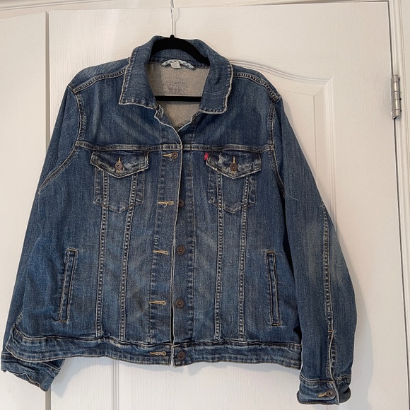 Levis Denim Trucker Jacket 3x - Picture 1 of 3